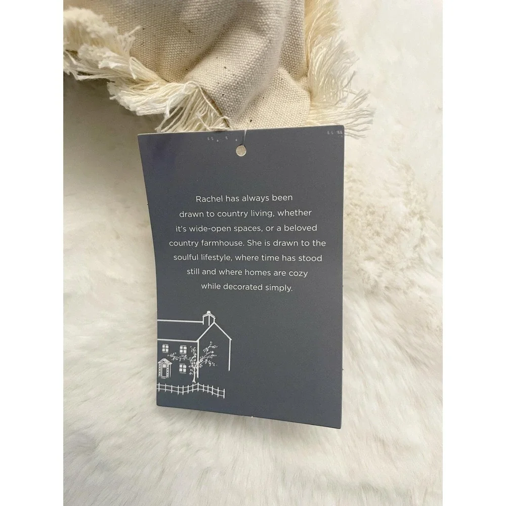 Embroidered Easter Bunny Throw Pillow The Farmhouse By Rachel Ashwell